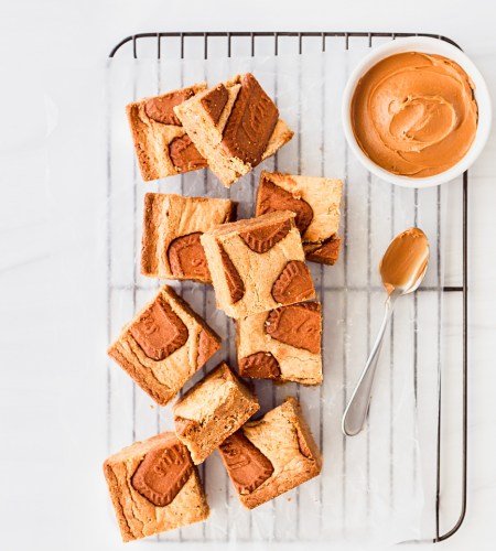 Cookie Butter Blondies