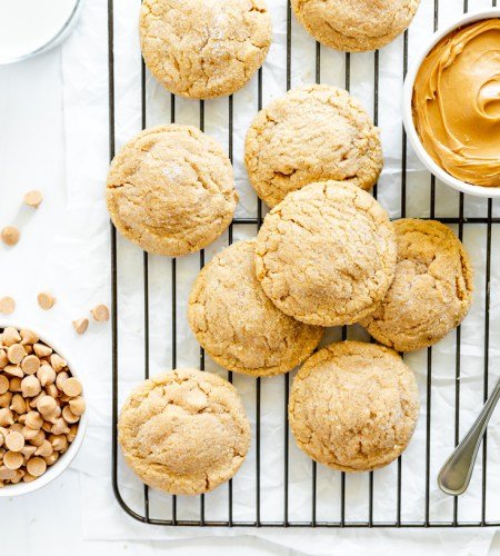 Double Peanut Butter Cookies