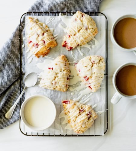 Strawberry Scones