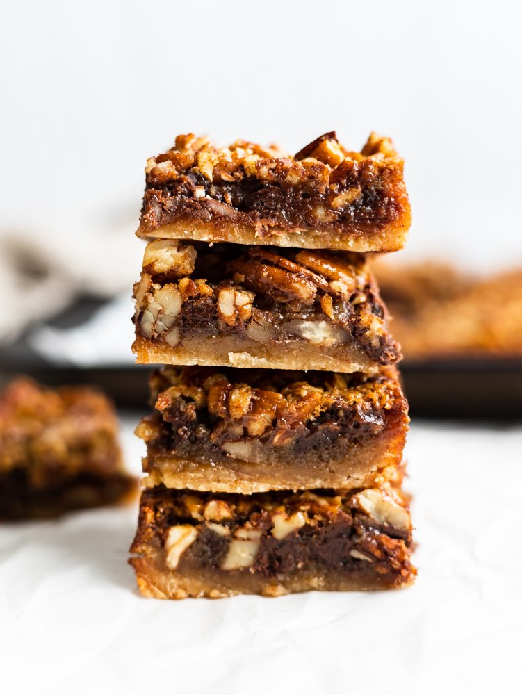 Chocolate Pecan Pie Bars