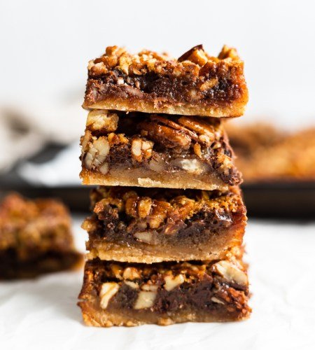 Chocolate Pecan Pie Bars