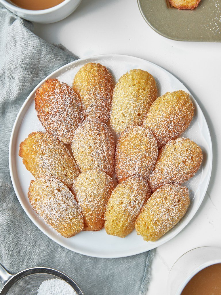 Browned Butter and Orange Madeleines by The Nostalgic Crumb