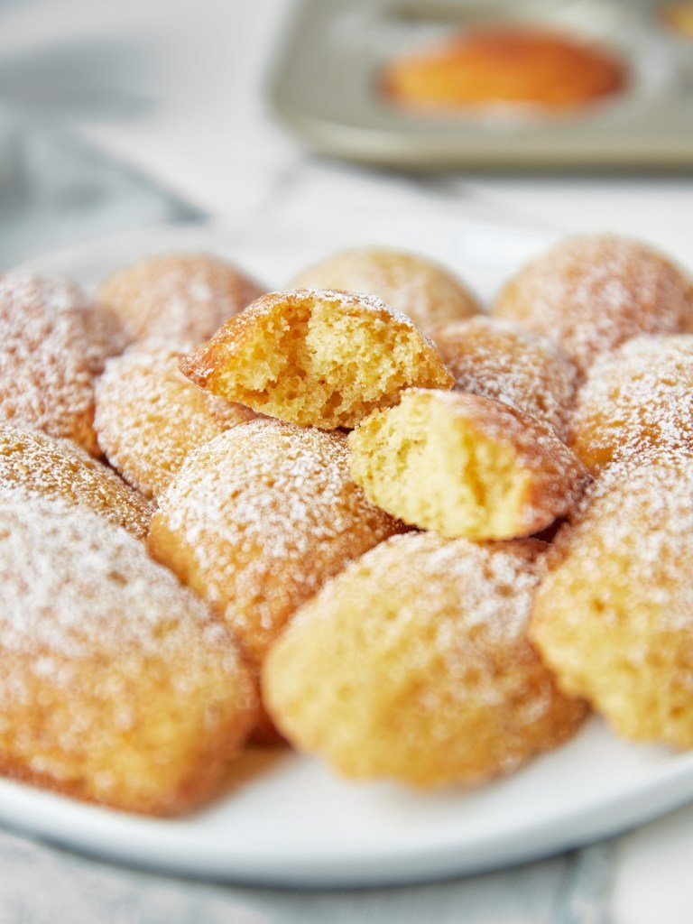 Browned Butter and Orange Madeleines by The Nostalgic Crumb