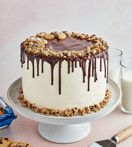 The BEST Chocolate Chip Cookie Cake