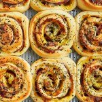 Ham and Cheese Pinwheels by The Nostalgic Crumb