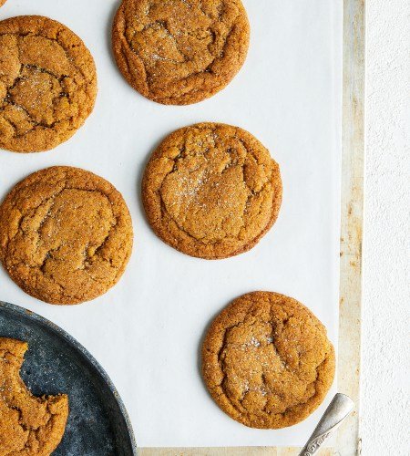 Chewy Browned Butter Pumpkin Cookies