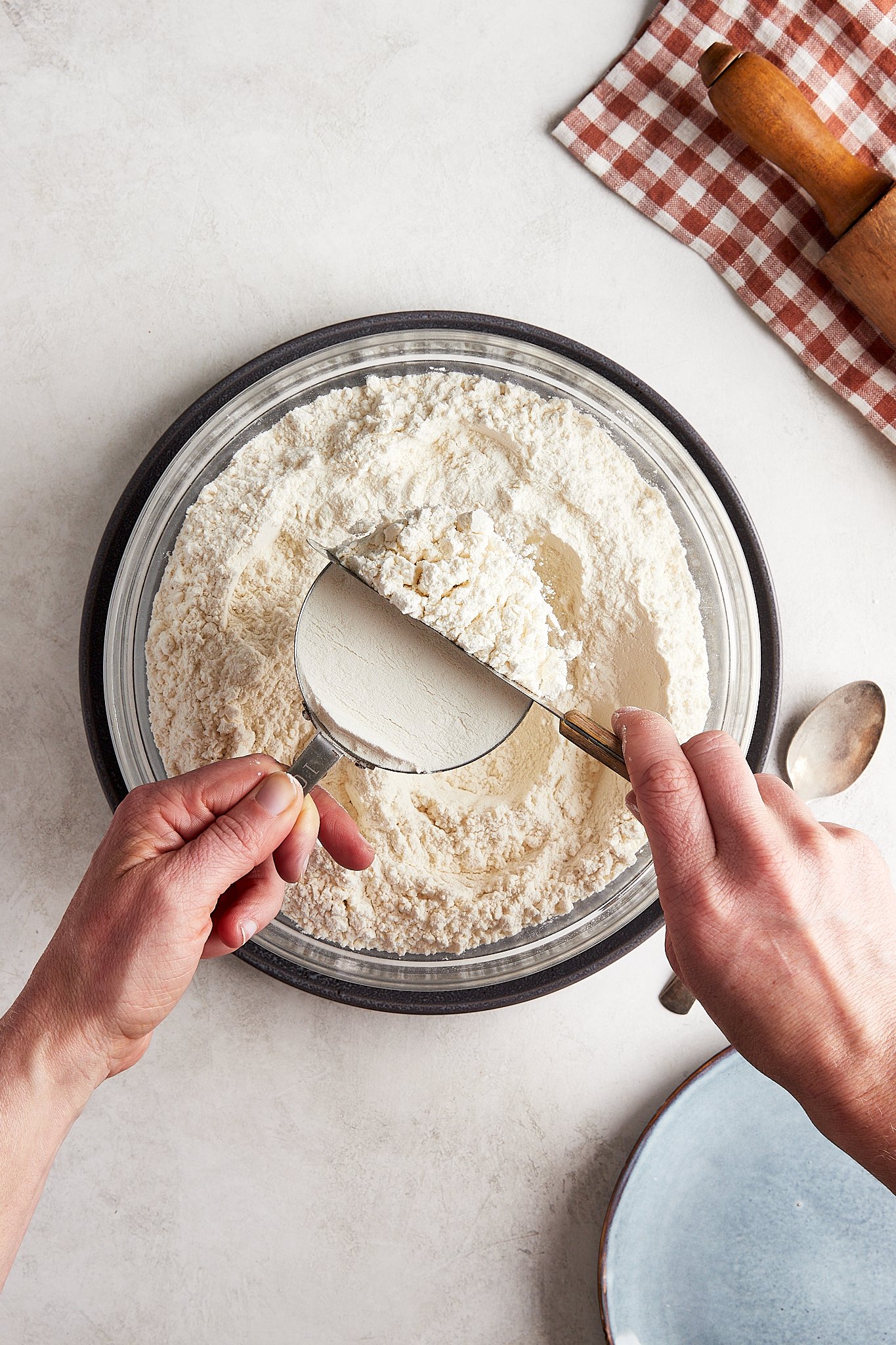 How to Measure Flour: The Spoon and Level Method