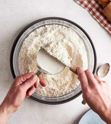 How to Measure Flour: The Spoon and Level Method