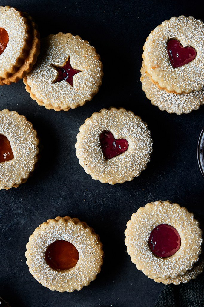 Linzer Cookies by The Nostalgic Crumb