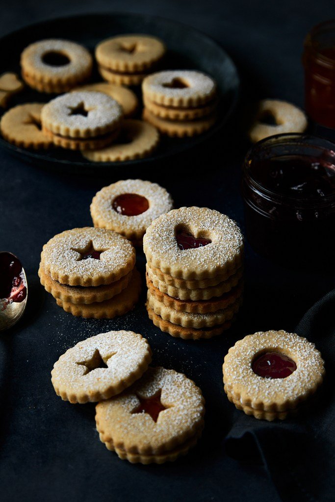 Linzer Cookies by The Nostalgic Crumb