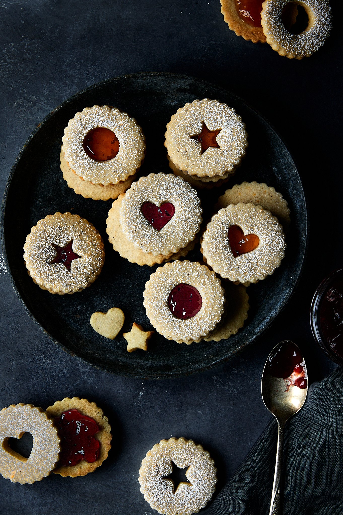 Linzer Cookies