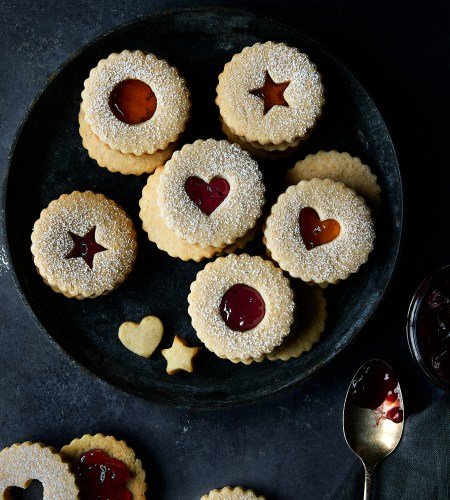 Linzer Cookies